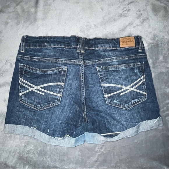 Aeropostale Boyfriend Jean Shorts Women’s Size 4 - Picture 9 of 10